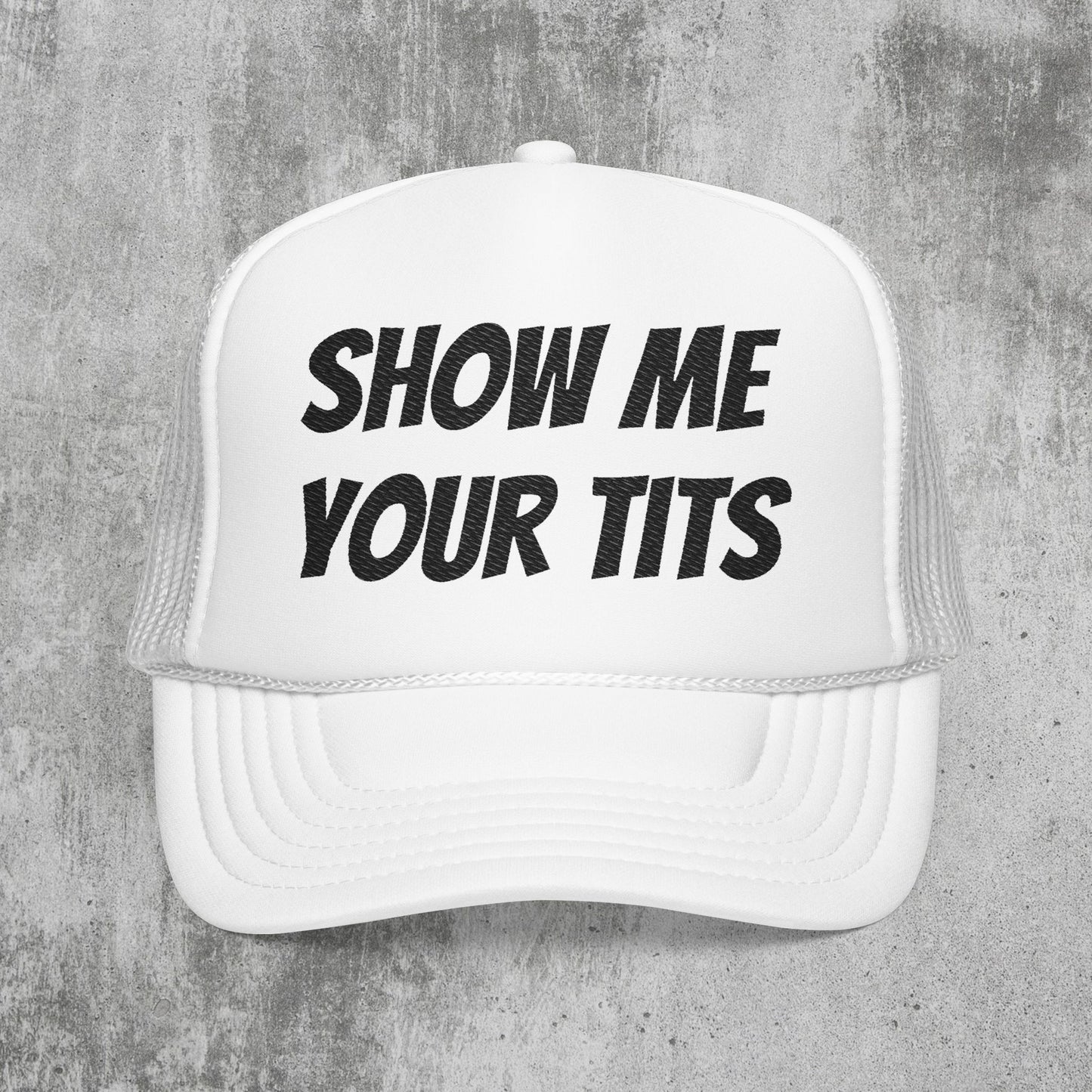 Embroidered Foam Trucker Hat