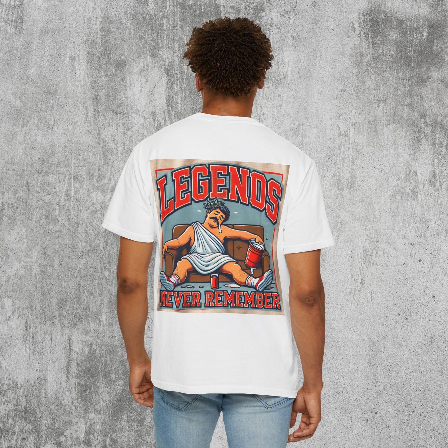 Legends Never Remember Toga Party Tee