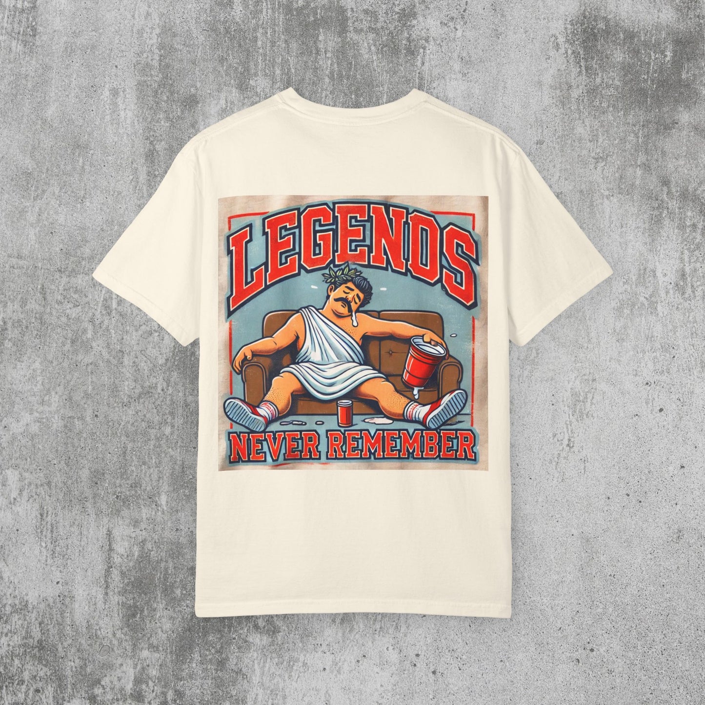 Legends Never Remember Toga Party Tee