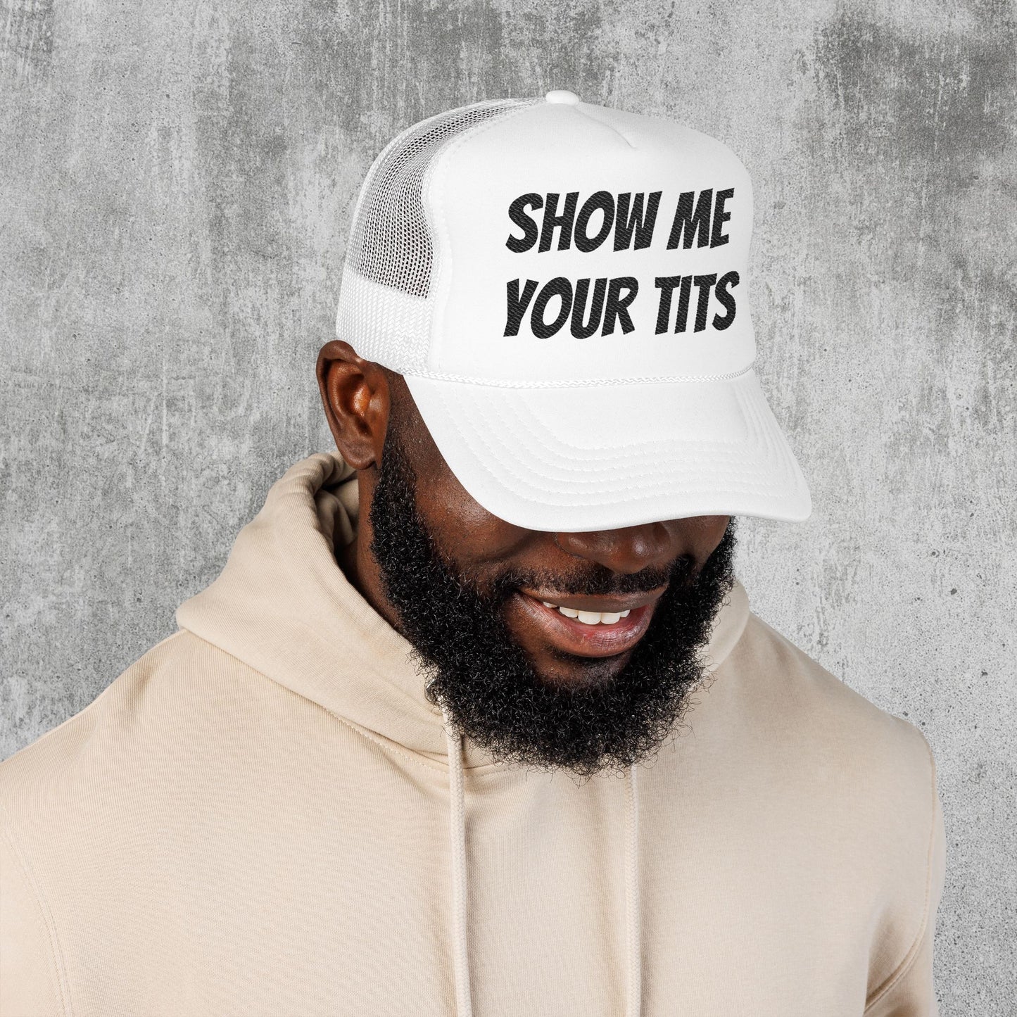 Embroidered Foam Trucker Hat