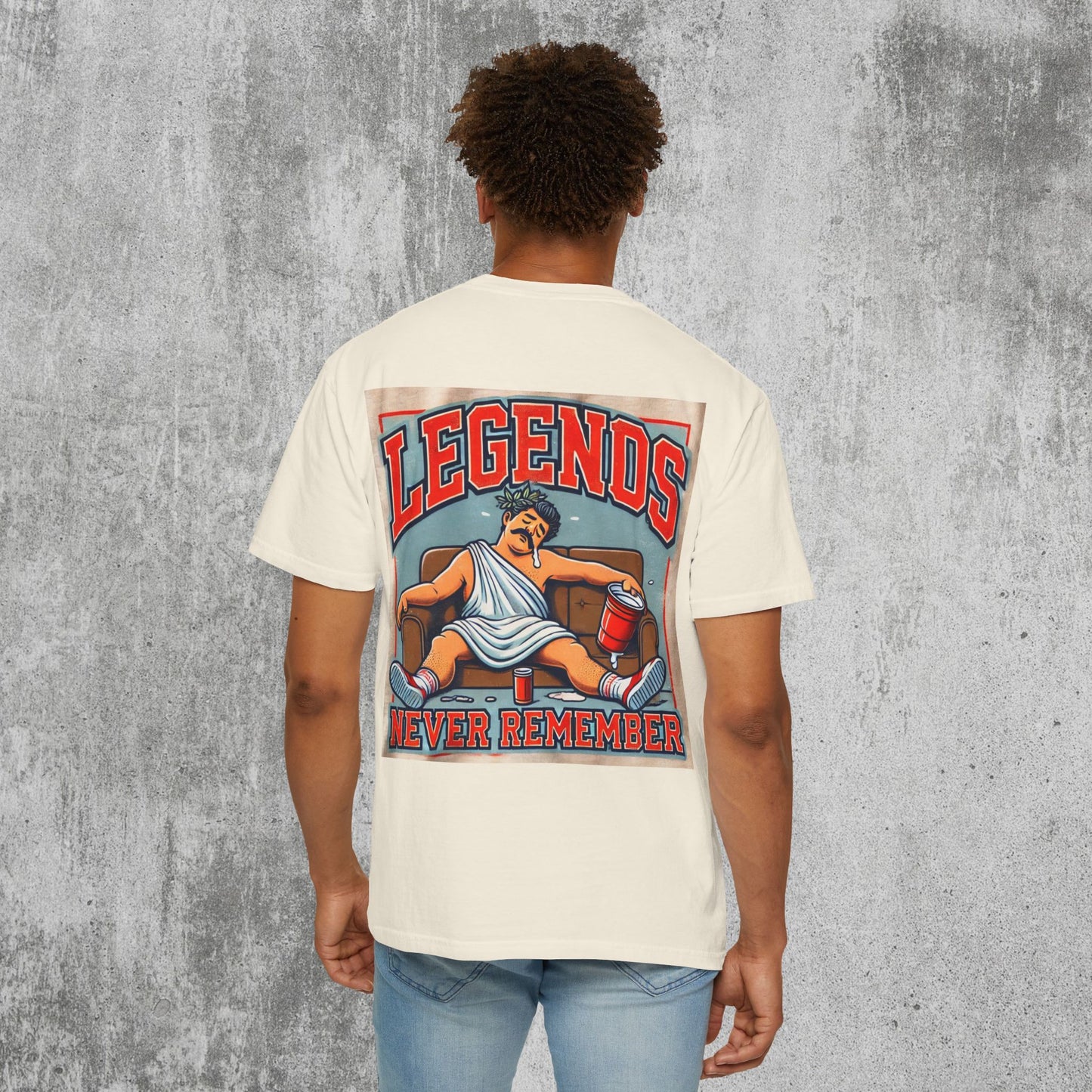 Legends Never Remember Toga Party Tee