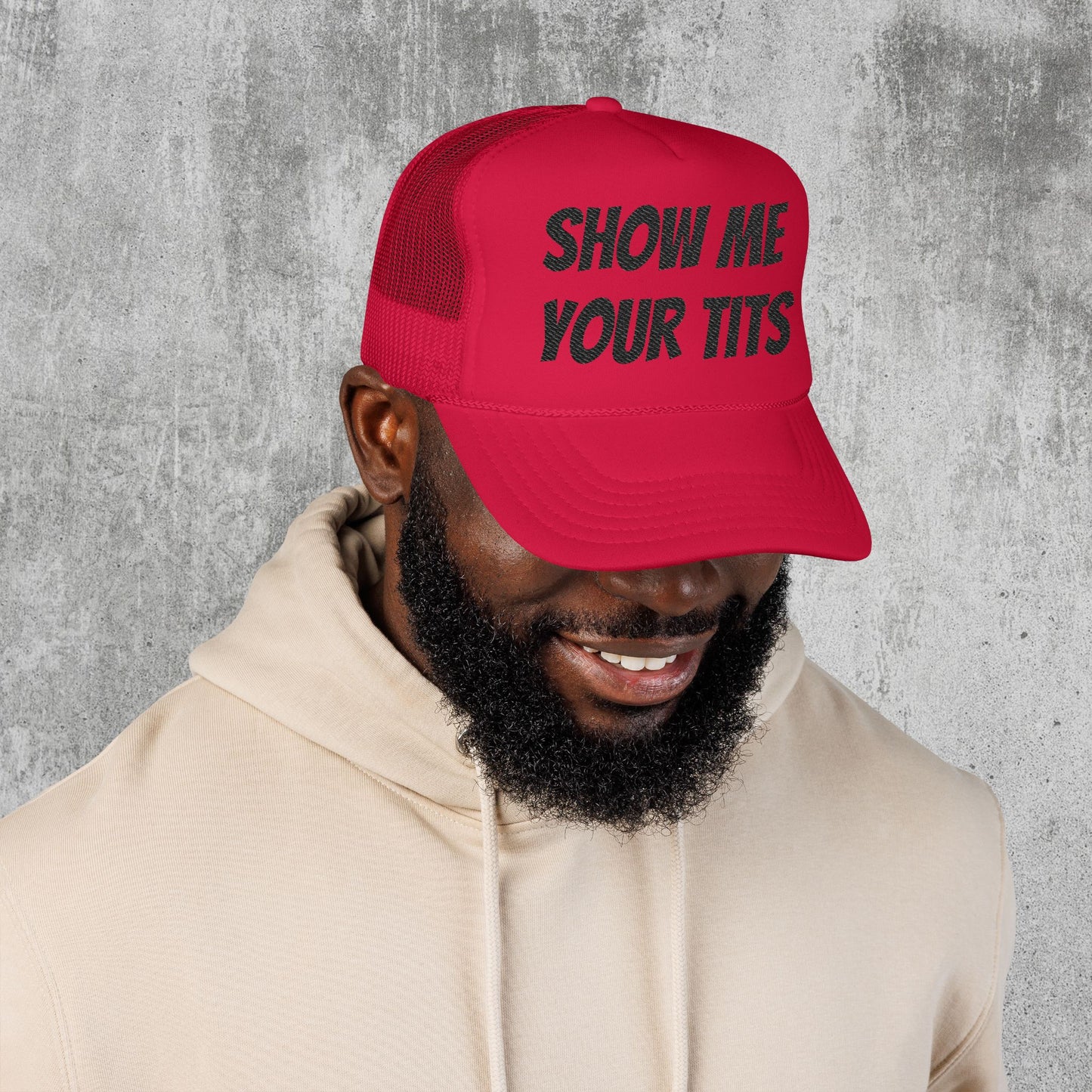 Embroidered Foam Trucker Hat